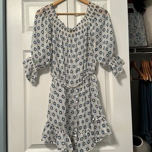 Paloma Blue Silk Swim Coverup